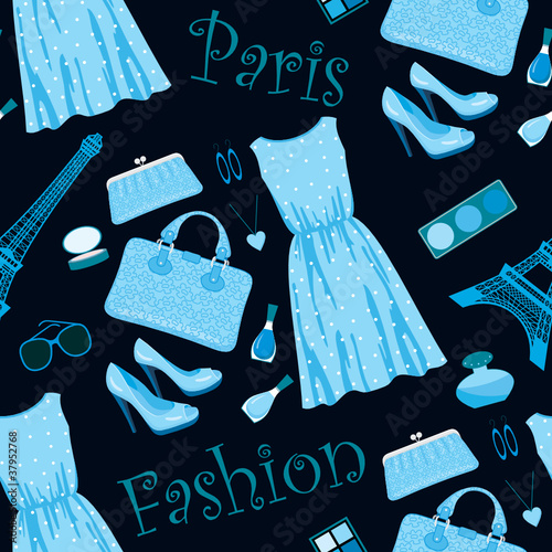 Seamless fashion pattern
