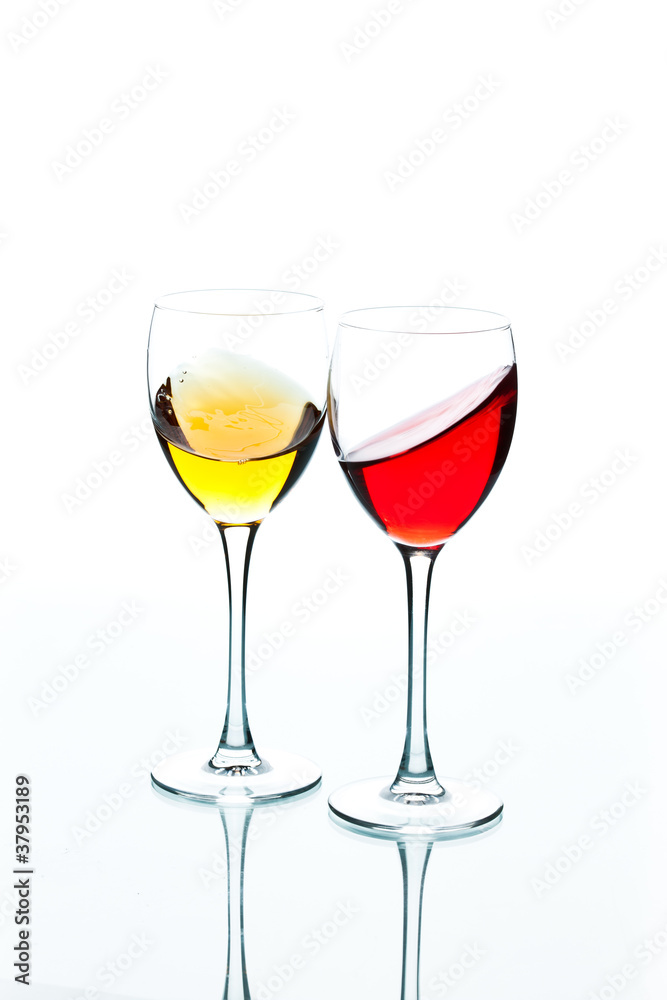 two glasses