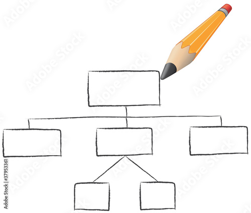 schema disegnato dalla matita