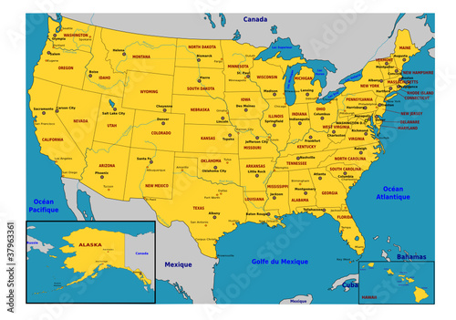 Etats des USA