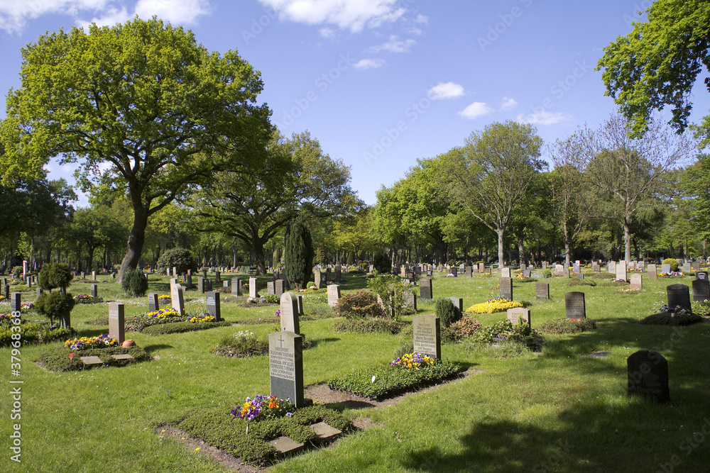 Friedhofslandschaft