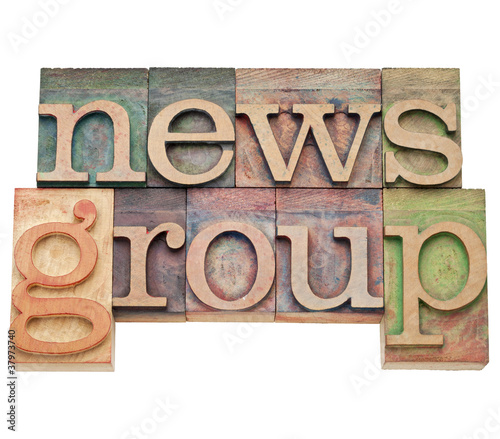 news group - internet concept