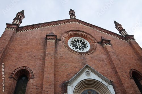Konstfotografi St. Brigida church. Piacenza. Emilia-Romagna. Italy.