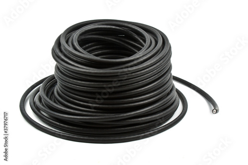 Black coaxial cable