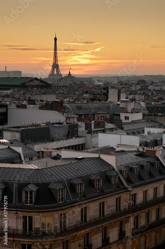 Tour Eiffel et toits de Paris © Rob'Art Photo
