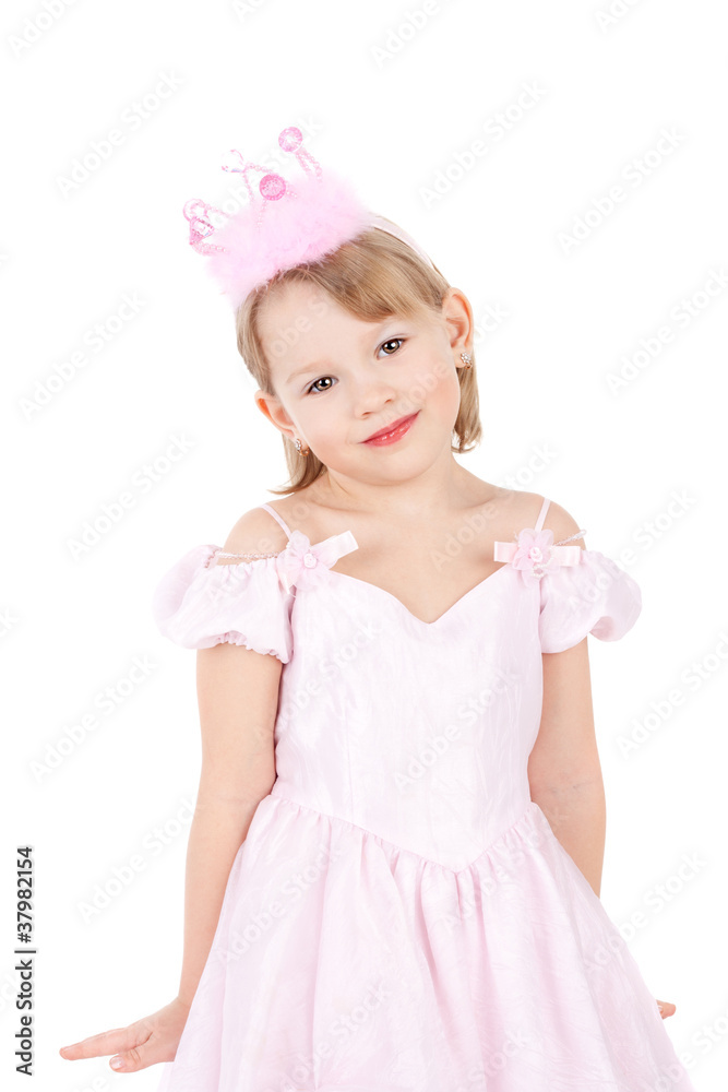 Smiling little princess Smiling little princess