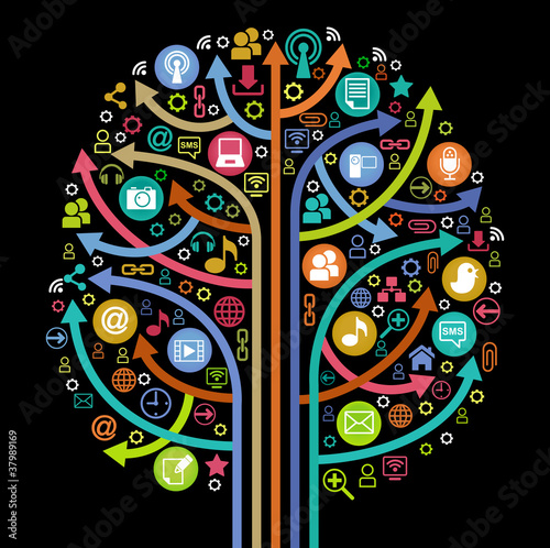 tree social network