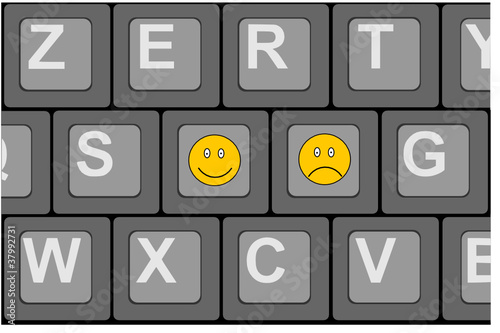 Clavier et smille