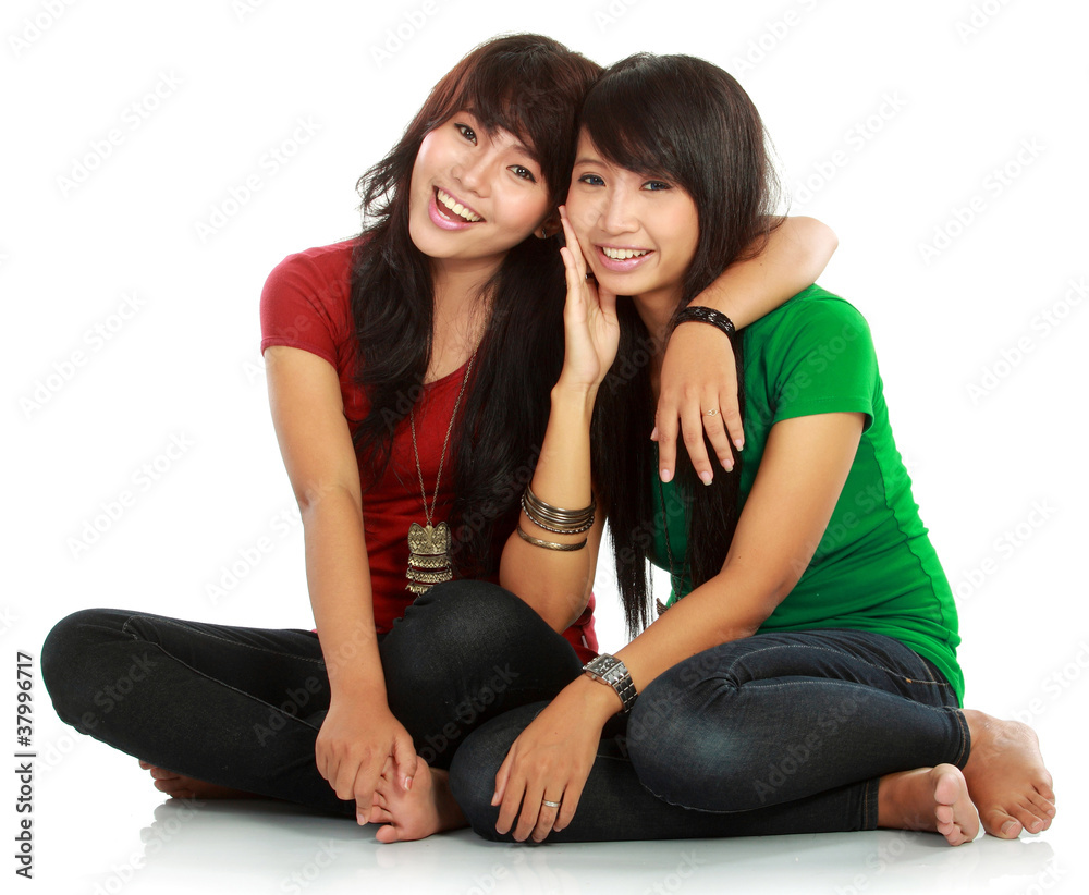 Two teenage girls best friend Two teenage girls best friend