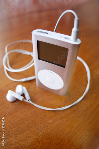 Obraz na płótnie MP3 player