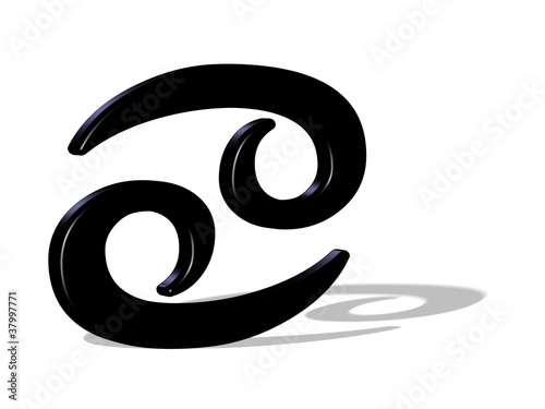 3D Sternzeichen - Krebs