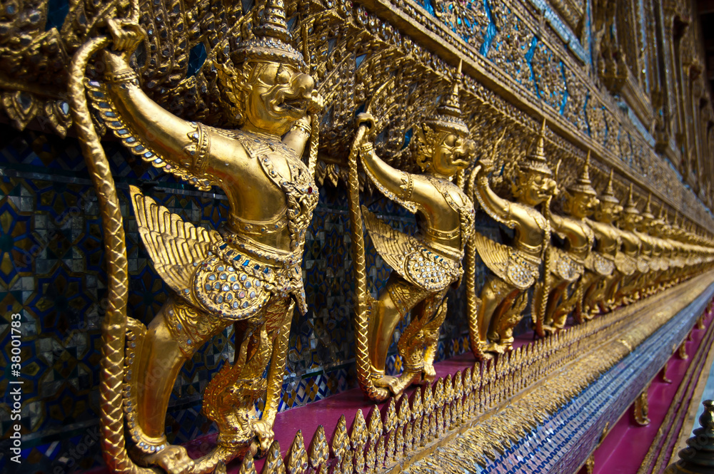 the Garuda at Wat Phra Kaew in Thailand