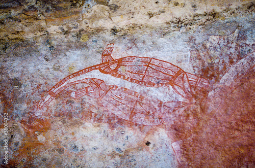 Aboriginal Rock Art photo