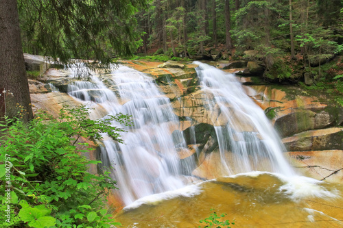 Mumlava Waterfall, Harrachov, Karkonosze