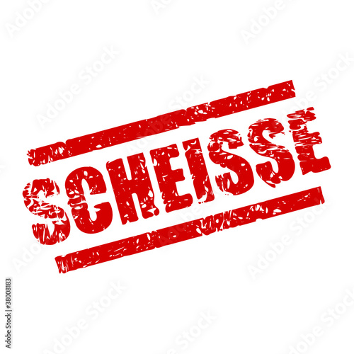 stempel eckig scheisse I