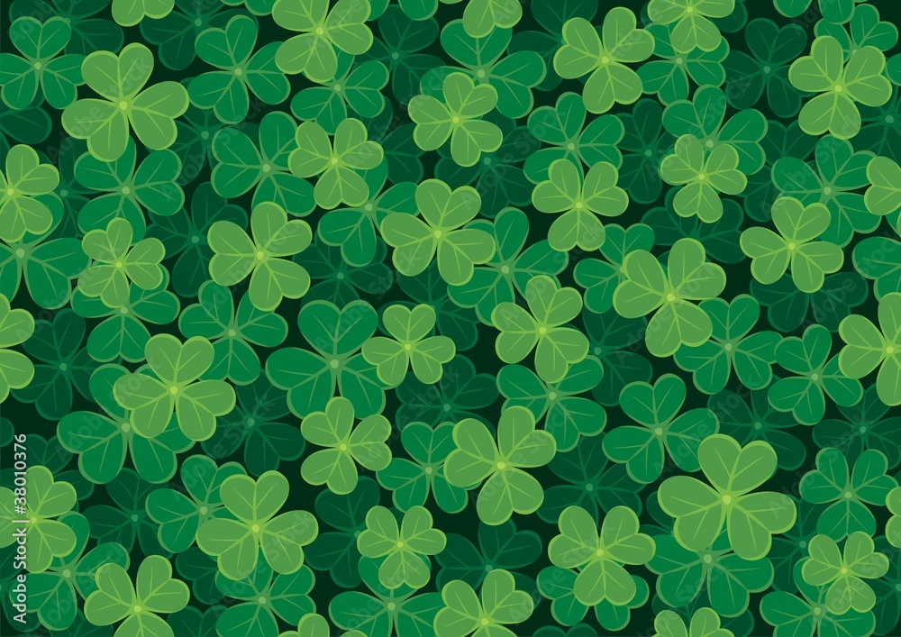 Seamless Clover Pattern