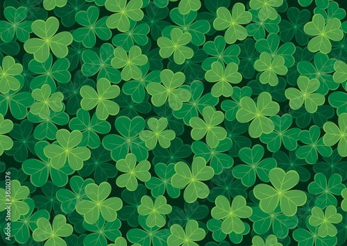 Seamless Clover Pattern