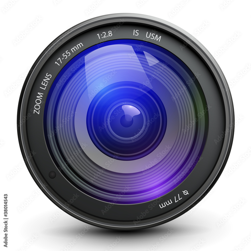 Obraz premium Photo lens