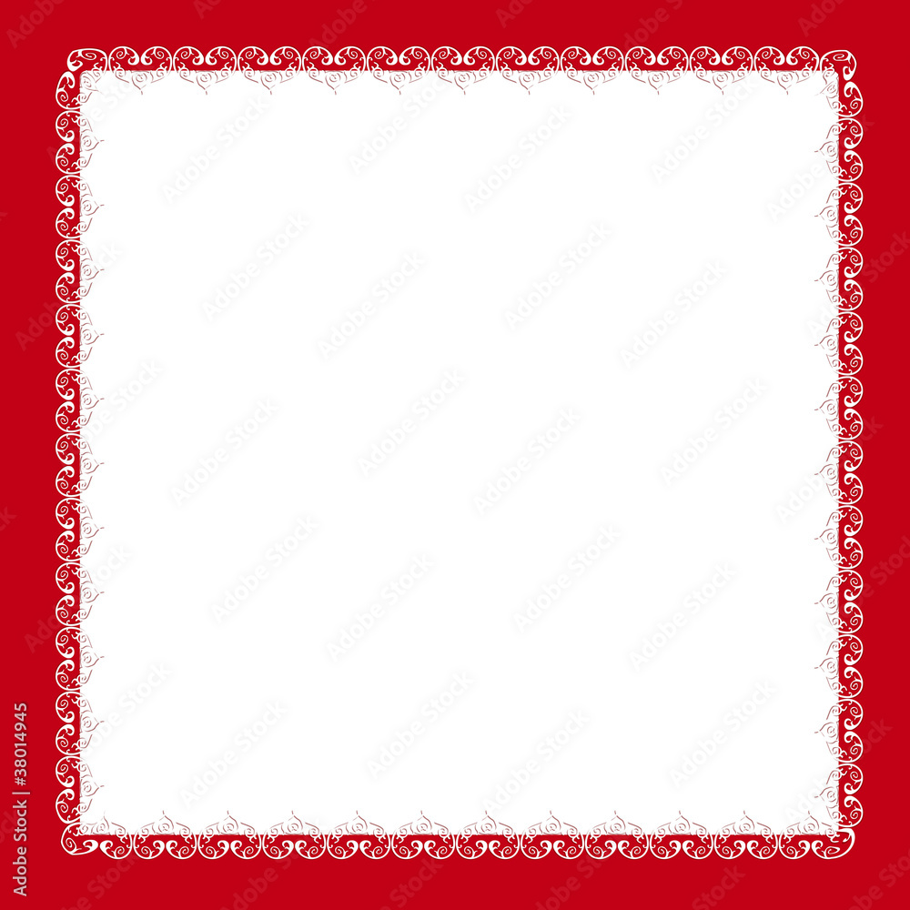 Obraz premium Ramka walentynkowa