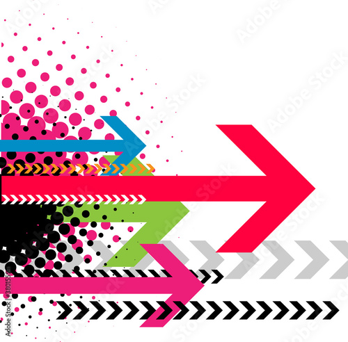 Contemporary Art abstract grunge background