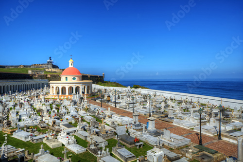 Cemetery in San Juan, Puerto Rico