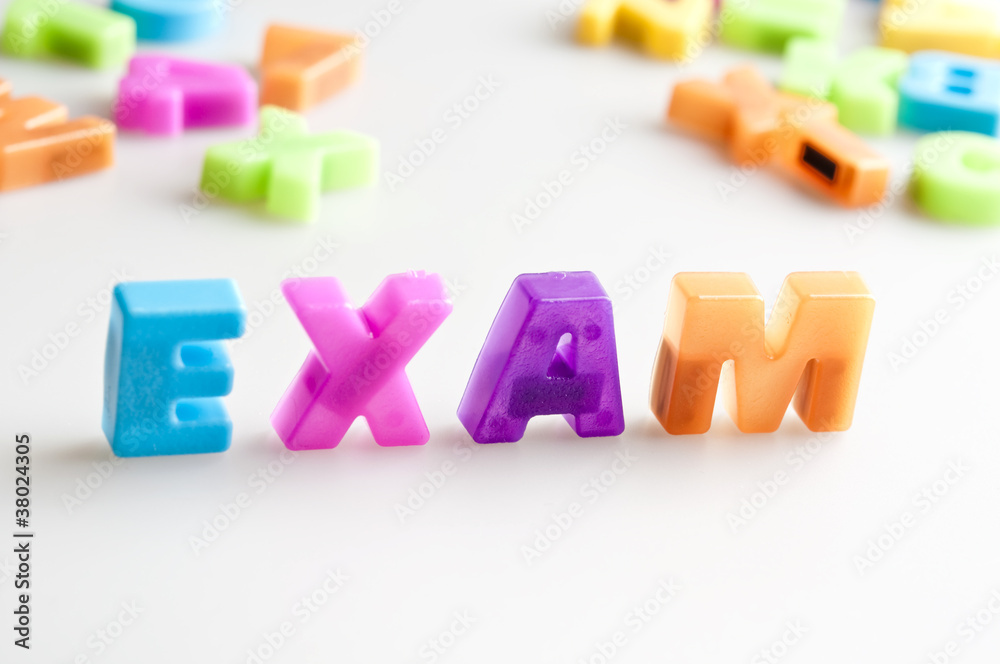Exam word Exam word
