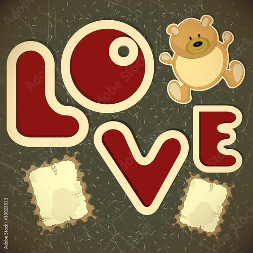 Love - card for Valentine's Day
