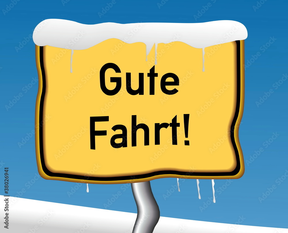 Gute Fahrt StockIllustration Adobe Stock
