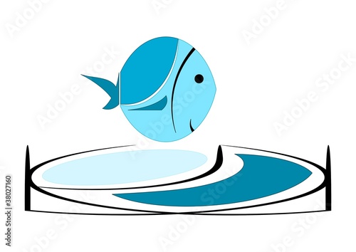 logo pêche ou plongée