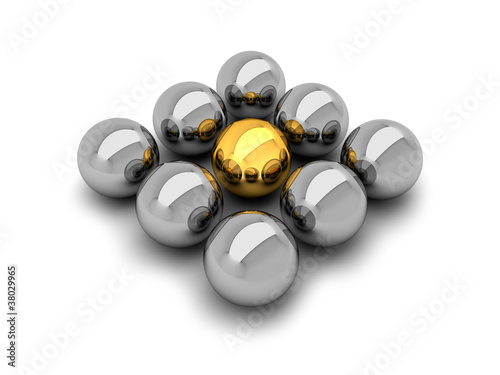 Leadership illustration - b...