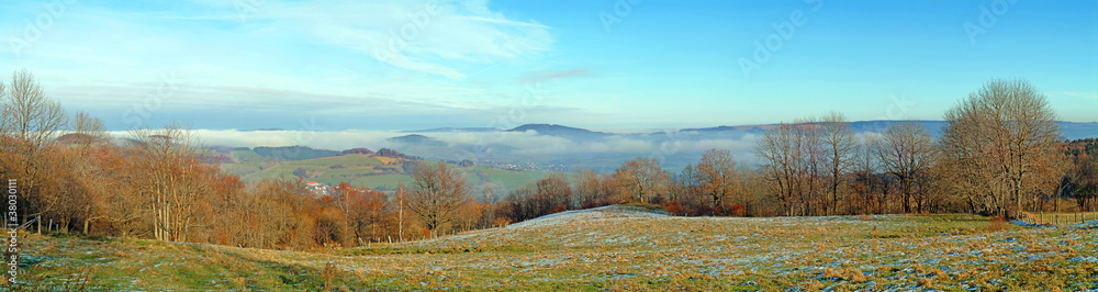Fototapeta premium late autumn panorama