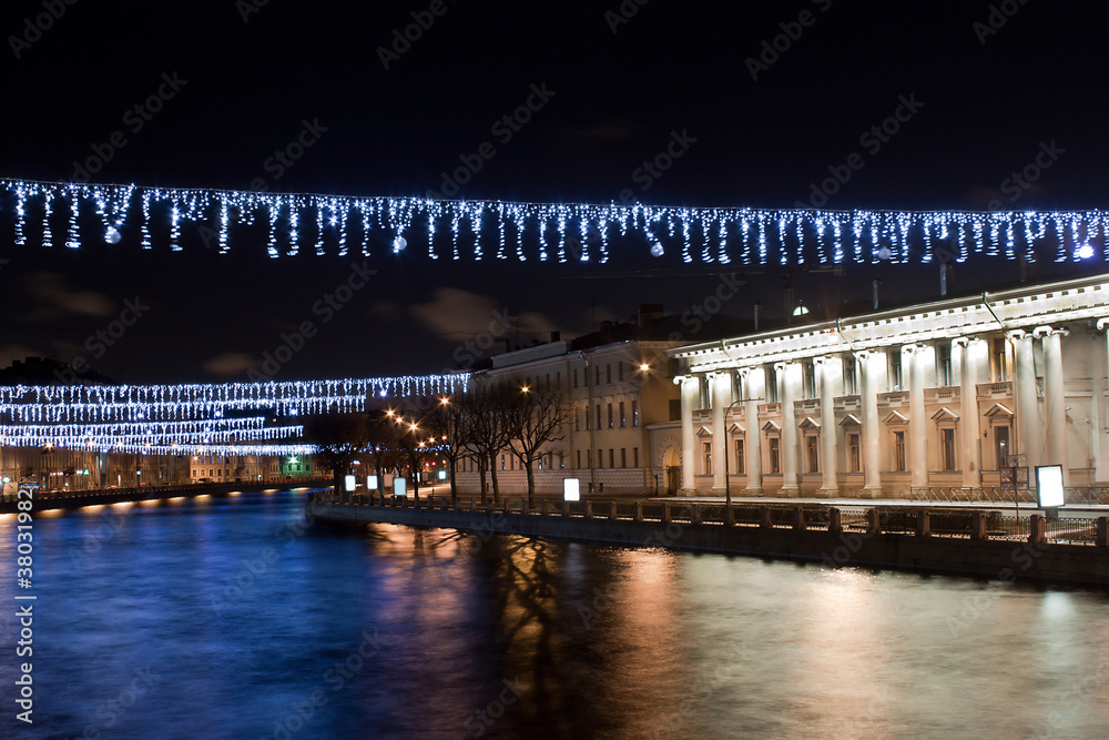 Fototapeta premium Fontanka river. St. Petersburg