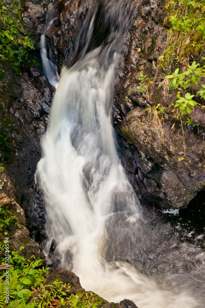 Fototapeta premium Waterfall in the Heleakala National Park in Hawai