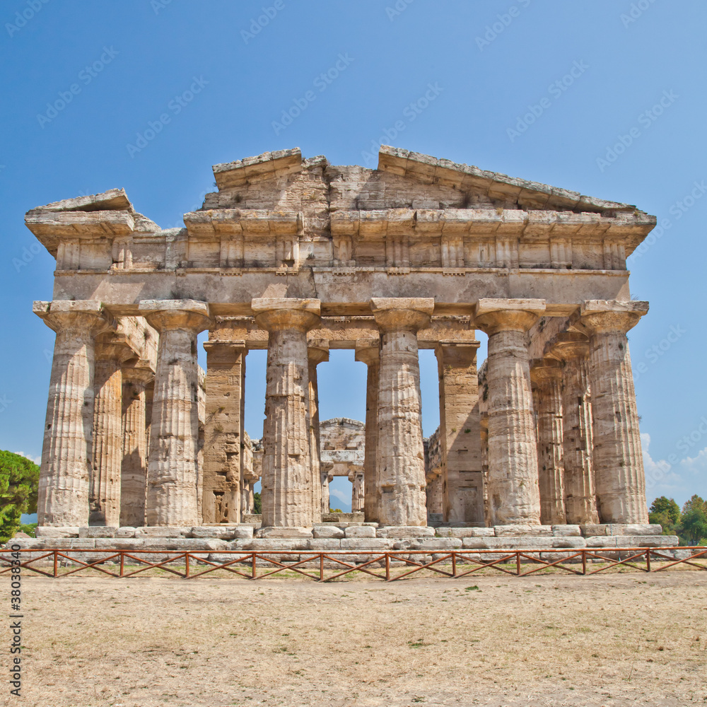 Paestum temple - Italy