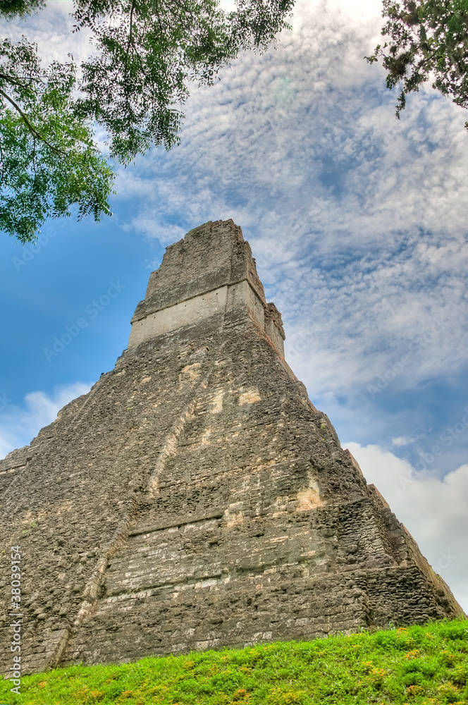 The Mayan Ruins of Tikal in Belize
