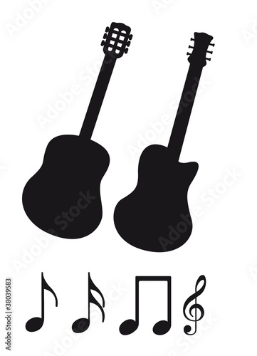 guitar silhouette