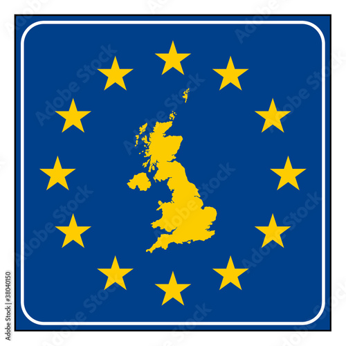 Wallpaper Mural England European road sign Torontodigital.ca