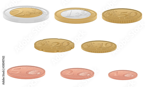euro coins