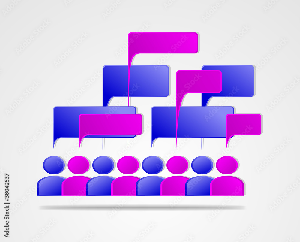 Socializing concept - people communicating with each other Socializing concept - people communicating with each other