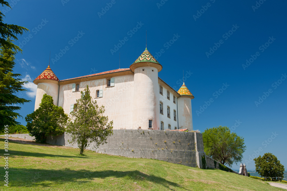 Castle in Aiguines