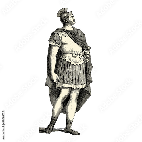 Obraz na płótnie Soldat romain