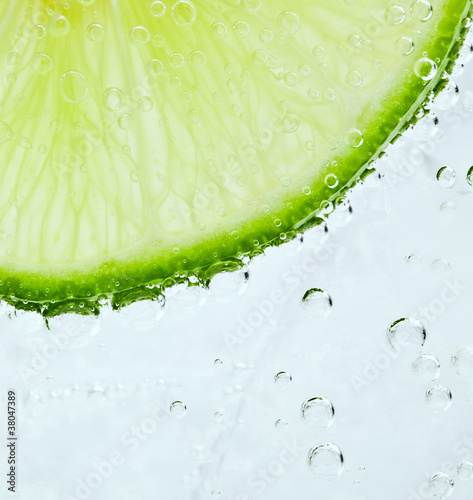 Lime and bubbles