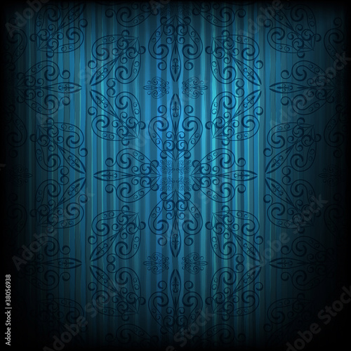 vector seamless pattern on grungy background