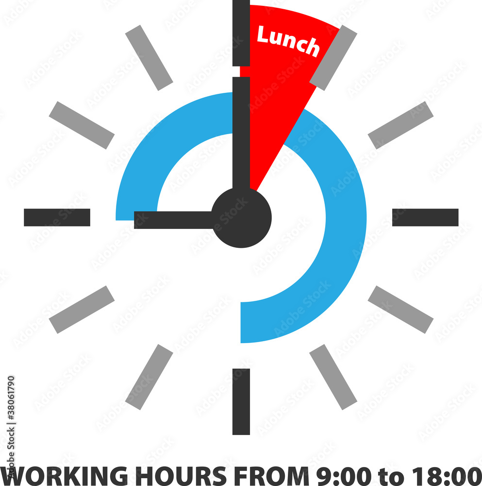 WORKING HOURS FROM 9:00 to 18:00 WORKING HOURS FROM 9:00 to 18:00