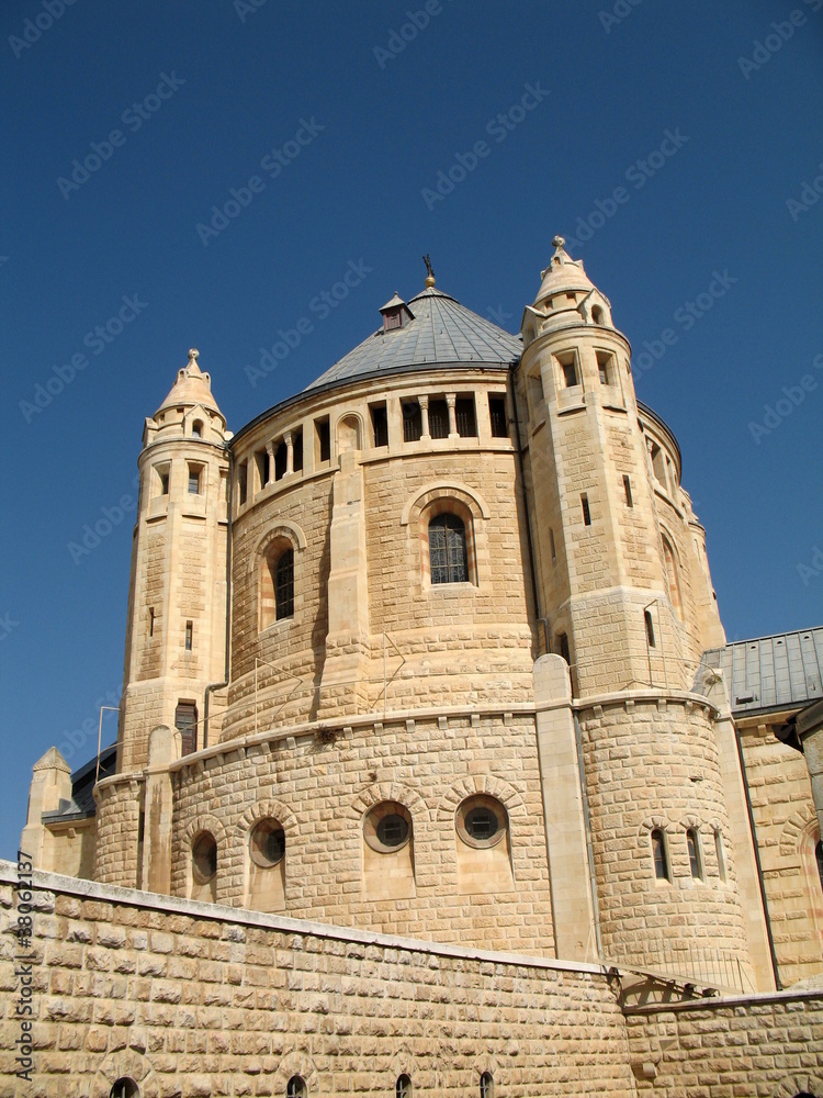 Hagia Maria Sion Abbey in Jerusalem, Israel
