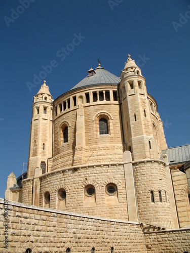 Hagia Maria Sion Abbey in Jerusalem, Israel