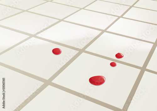 Carrelage_Perspective-Tache_Sang