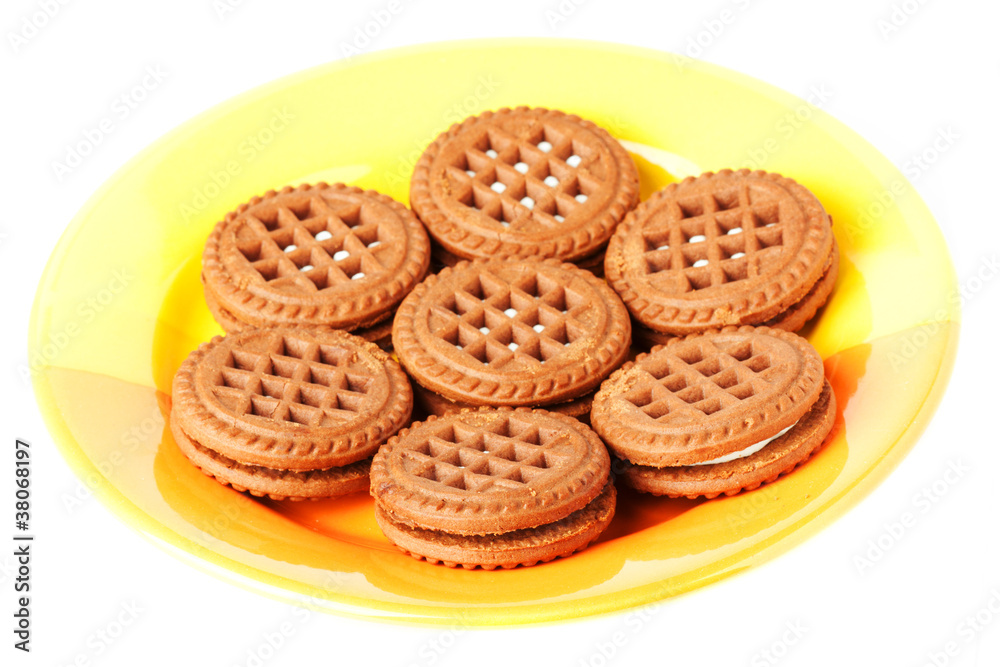Cookies on the plate