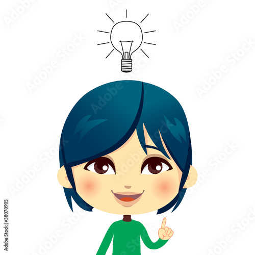 Kid Having Idea