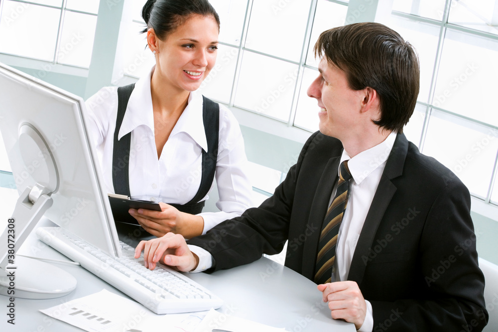 Fototapeta premium Business people